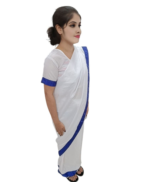 BookMyCostume Indira Gandhi Politician Leader Ex-Prime Minister Saree Kids Fancy Dress Costume